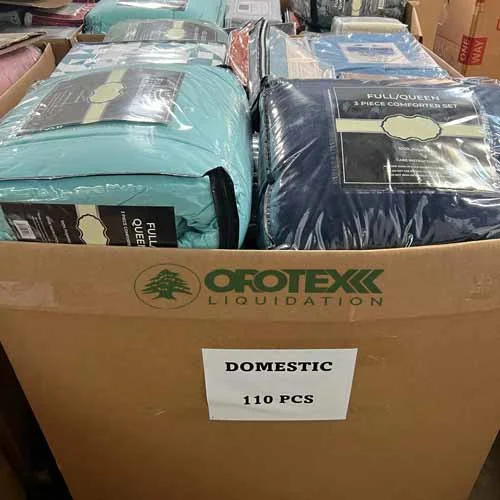 blankets and beddings pallets